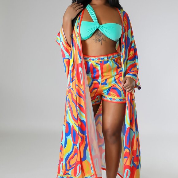 Multi Color Duster Set - Picture 1 of 1